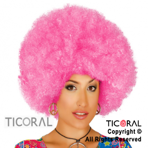 PELUCA AFRO SUPER FUCSIA HS7530-15 x 1